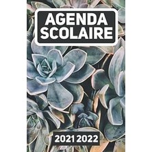 Nacario Agenda Scolaire 2021 2022: Agenda Floral Gris Journalier Collége Lycée Étudiant Pour Planifier Une