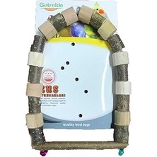 Nacario Doğal Paraket Papağan Salıncağı 22X18 cm