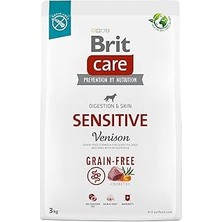 Nacario Brit Care Grainfree Kuru Maması, Tahılsız Hassas, 3 kg