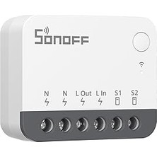 Nacario Sonoff Zigbee Mini Akıllı Anahtar, Işık Anahtarı, 2 Yollu Kontrol, Alexa, Google Sonoff Hub