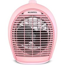 Nacario Kumtel Fanlı Isıtıcı 2000 W LX-6331 Pembe