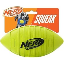 Nacario Nerf Dog Kauçuk Futbol Oyuncağı, Gıcırdak, Hafif, Dayanıklı Suya Dayanıklı, Orta/büyük Irk