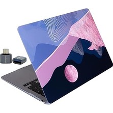 Nacario Mcstorey Macbook Air 13 Inç Kılıf A2337 M1 Uyumlu A1932 A2179 Sert Koruyucu Hard Case Desenli Mat K