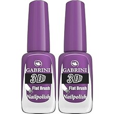 Nacario Gabrini 3D Nail Polish 20 1 Paket (1 x 1 Adet) 2li Paket