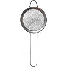 Nacario Saplı Büyük Çay Süzgeci – Paslanmaz Metal Bardak Çay Süzgeci Pudra Şekeri Eleği (1, Metal)
