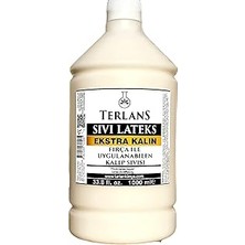 Nacario Terlans Ekstra Kalın Sıvı Lateks 1000 ml Fırça ile Sürülebilir Kalıp Sıvısı Thick Liquid Latex