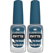 Nacario Gabrini Matte Nail Polish M14 1 Paket (1 x 1 Adet) (2 Paketi)