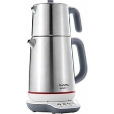 Nacario Homend Royaltea 1709H Dokunmatik Konuşan Çelik Çay Makinesi Inox