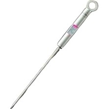 Nacario Rösle Barbekü Gurme Termometre 25066- Paslanmaz Çelik, Dijital Işıklı Göstergesi ile -20/+200 Derec