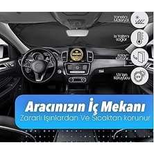 Nacario Trakmats Land Rover Range Rover Vogue 2020-2025 Oto Ön Cam Güneşlik, Katlanabilir Milfon
