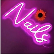 Nacario Nails Neon LED Yazı
