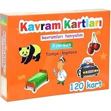 Nacario Kızılkaya Oyuncak KZL-145 Kavram KARTLARI-120 Kart