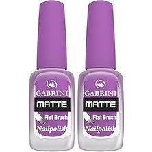 Nacario Gabrini Matte Nail Polish M28 1 Paket (1 x 1 Adet) 2li Paket