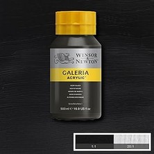 Nacario Winsor Newton Galeria Akrilik Boya 500ML Ivory Black