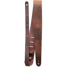 Nacario C.f. Martin 18A0065 5,3 cm Deri Gitar Kayışı, Kahverengi