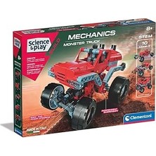 Nacario Clementoni 75038TR Mekanik Laboratuvarı - Canavar Kamyonlar +8 Yaş