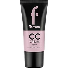 Nacario Anti-Dark Circles Lekeli Ciltler Için Iz Koyu Halka Karşıtı Spf 20 Doğal Bitişli cc Krem