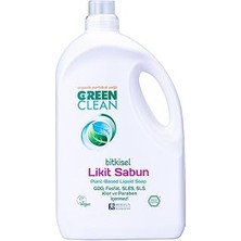 Nacario U Green Clean Green Clean Bitkisel Likit Sabun 2,75 Lt