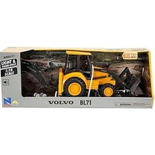 Nacario 1:18 Volvo BL71 Sesli Işıklı Kazıcı - Yükleyici Model Araç