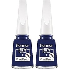 Nacario Klasik Parlak Bitişli Yüksek Pigmentli Oje Nail Enamel 452 Marine Lover New (2 Paketi)