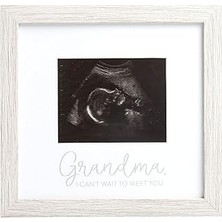 Nacario Kate & Milo Rustik Büyükanne Sonogram Resim Çerçevesi, Hamilelik Duyurusu, Ultrason Bebek Fotoğraf