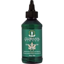 Nacario Clubman Pinaud Dark Castor Oil + Hemp Saç Bakım Yağı 118ML