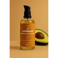 Nacario Lumirepair Onarıcı & Parlaklık 100 ml - Argan & Avokado Saç Bakım Yağı