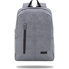 Nacario Classone BP-WTX408G Su Geçirmez Kumaş, Su Geçirmez Fermuar,notebook, Laptop Çantası- Gri