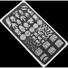 Nacario Nail Stamping Baskı Plakası