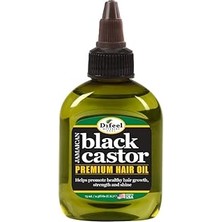 Nacario Difeel Jamaican Black Castor Yavaş Uzayan Saçlara Özel Saç Bakım Yağı 75ML