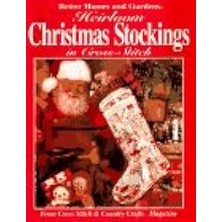 Nacario Heirloom Christmas Stockings In Cross-Stitch: From Cross Stitch & Country Crafts Magazine
