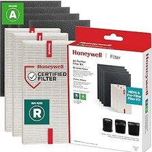 Nacario Honeywell Hepa Hava Temizleyici Filtre Kiti - 3 Hepa R Yedek Filtre 4 A Karbon Önceden Kesilmiş