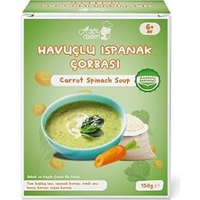 Nacario Aşçı Anne Havuçlu Ispanak Çorbası - 6+ Ay - 150G
