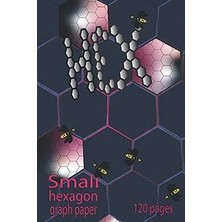 Nacario Independently Published Hex Small Hexagon Graph Paper 6"x9"