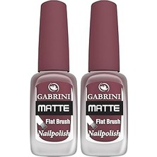 Nacario Gabrini Matte Nail Polish M20 1 Paket (1 x 1 Adet) 2li Paket