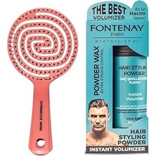 Nacario Fontenay 3 Boyutlu Saç Fırçası Pudra Toz Wax Matt Effect 20GR 2'li Set