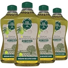Nacario Doğal Zeytinyağlı Sıvı Sabun 1.5 Lt x 4