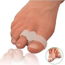 Nacario Bunyon •ayak 2 Parmağa Geçen Başparmak Ayırıcı Makaralı Silikon Yüzük Başparmak Ayıran Nasır Koruyu
