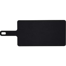 Nacario Epicurean Seri Servis/kesme Tahtası Cep Telefonu, Ahşap, Siyah, 35,6 x 17,8 x 0,5 cm