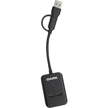 Nacario Dark Dk-Ac-Dsem3, USB 3.0 - M.2 (10 Gbps) Disk Kutusu