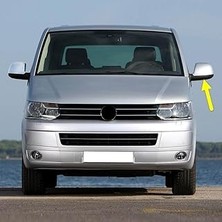 Nacario Sol Dış Dikiz Ayna Alt Kapağı Siyah 7E1857603B Vw Caravelle 2010-2015