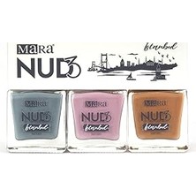 Nacario Mara Nude Oje Serisi 3'lü Istanbul