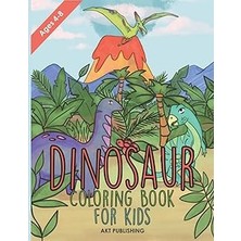 Nacario Independently Published Dinosaur Coloring Book For Kids: 50 Completely Unique Dinosaur Coloring Pag