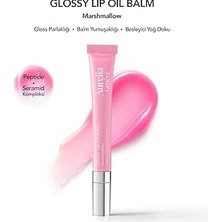 Nacario Glossy Lip Oil Balm - Peptide & Ceramid Infused Dudak Balmı