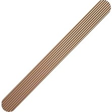 Nacario Aytuğ Geniş T Çizgili Oval (Gül) Çekmece Kulp 480 mm Dolap Kapak Kulbu Şık Tasarım