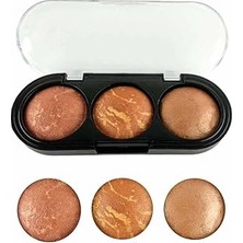 Nacario 3'lü Terracotta Allık Kahverengi No: 2 Kahverengi