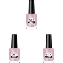 Nacario City Color Nail Lacquer No:21 3lü Paket