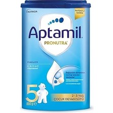 Nacario Aptamil 5 Prebiyotikli Çocuk Devam Sütü 800 gr