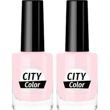 Nacario City Color Nail Lacquer NO:145 - Oje 2li Paket