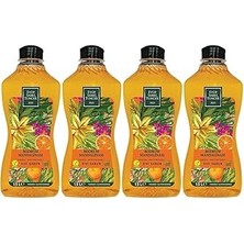 Nacario Bodrum Mandalinası Doğal Zeytinyağlı Sıvı Sabun 1500 ml x 4